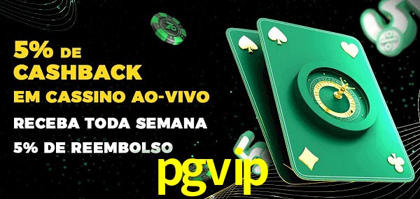 Promoções do cassino ao Vivo pgvip